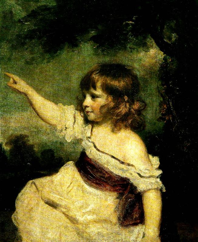 Sir Joshua Reynolds master hare Norge oil painting art